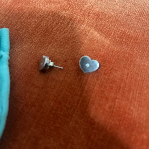Tiffany & Co Paloma Picasso Heart Diamond Earrings rare - Picture 4 of 10